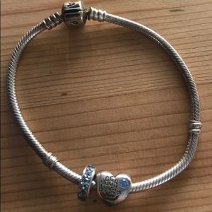 Pandora Jewelry - Pandora bracelet and two beads (boy) Pandora Jewelry - Pandora bracelet and two beads (boy)